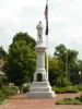 Monument honoring war dead