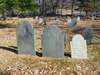 Gravestones of Mr. James Hall, Lieut. Daniel Hall and Mrs. Jane Hall