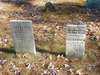 Gravestone of Groves D Haseltine and Martha Jane Haseltine