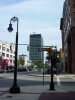 Elm Street Manchester NH at City Hall Looking North