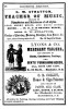C.W. Stratton, Teacher of Music // Lyons & Co. Merchant Tailors // C.R. Colley, House & Sign Painter -1864 Advertising