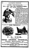 John Truesdale, hat cap and fur manufacturer // J.L. Cox, manufacturer sofas, lounges, ottomans, chairs - 1864 advertising