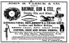 John B. Varick & Co., dealers in hardware, iron & steel, paints, oils and glass, etc. - 1864 Advertising