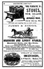 Wm. Parker Jr., stoves, tin glass and japanned ware // James & Dodge, boarding and livery // Straw & Prince, Undertakers - 1864 Advertising
