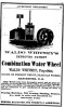 Waldo Whitney's improved patent, combination water wheel - 1864 advertising