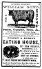 William Boyd, meats, poultry, vegetables, etc. // Turney & Morse's Eating House - 1864 Advertisement