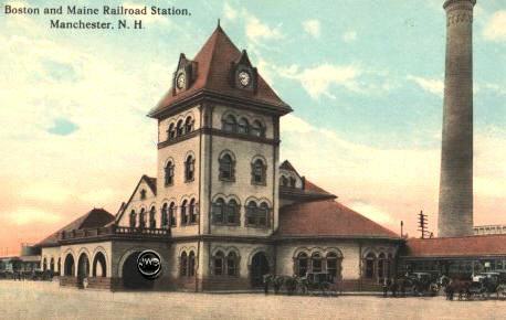 Boston & Main Railroad Station, Manchester NH