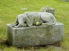 Stone Dog in Mont Vernon NH Cemetery