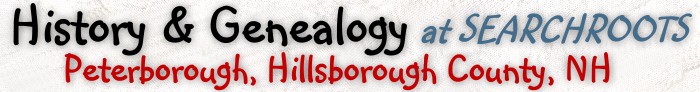 History and Genealogy of Peterborough, Hillsborough County NH