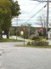 Looking south on highway from Town Hall