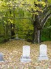 Tombstone - Hamon Hazen d 29 Dec 1886 ae 67 and Hannah G. Corlis, wife of Hamon Hazen d. April 1910