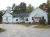 Webster NH - view of town hall and Library