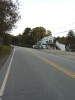 Webster NH - view of road at old Meeting House 