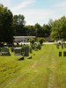 View of Plains Cemetery, Boscawen NH looking toward the road