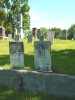 Tombstones of Webster children, of Ezekiel & Achsah Pollard and others