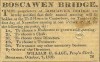 1831 newspaper - Boscawen NH proprietors meeting
