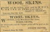 1831 newspaper - COncord NH men seeking wool skins